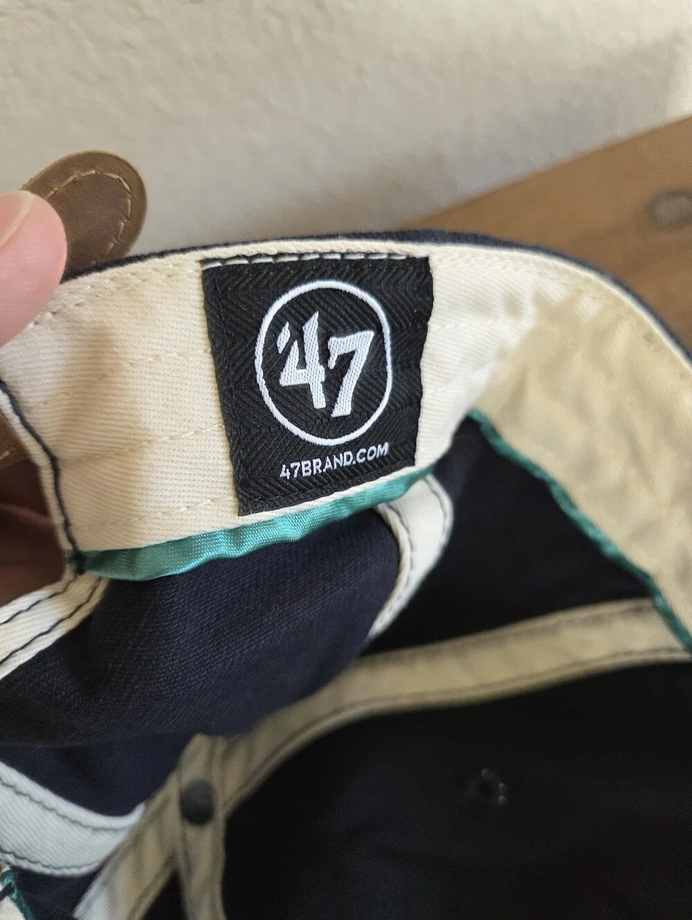 ’47 Brand Clean Up New York Yankees Side Stitch Hat OS Sample